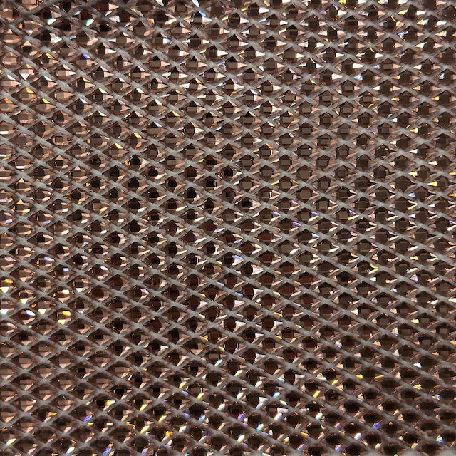 Diamond Gem Rhinestone Fishnet Fabric - Fashion Fabrics LLC