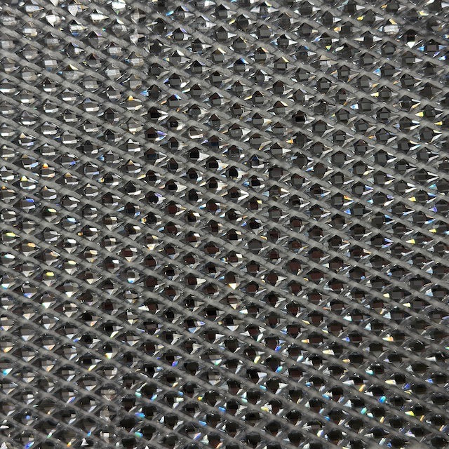 Diamond Gem Rhinestone Fishnet Fabric - Fashion Fabrics LLC