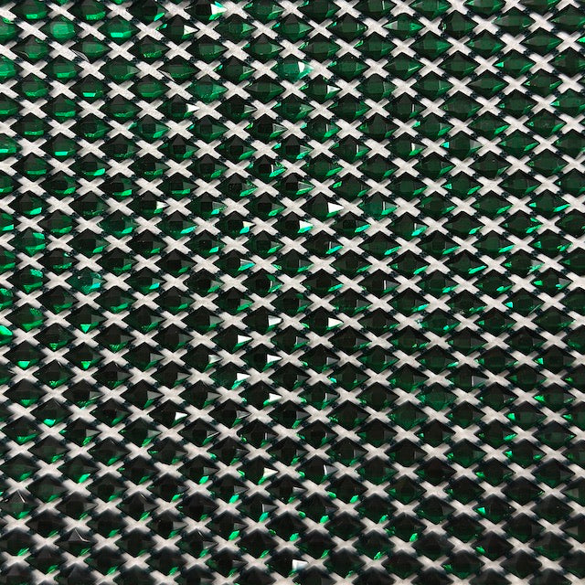 Diamond Gem Rhinestone Fishnet Fabric - Fashion Fabrics LLC