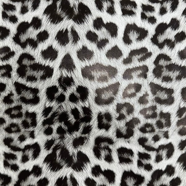 Animal Print PU Stretch Faux Leather Apparel Vinyl Fabric