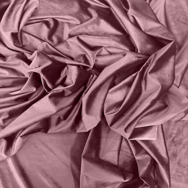 Mauve Pink Royale Velvet Upholstery Velvet Home Decor Fabric