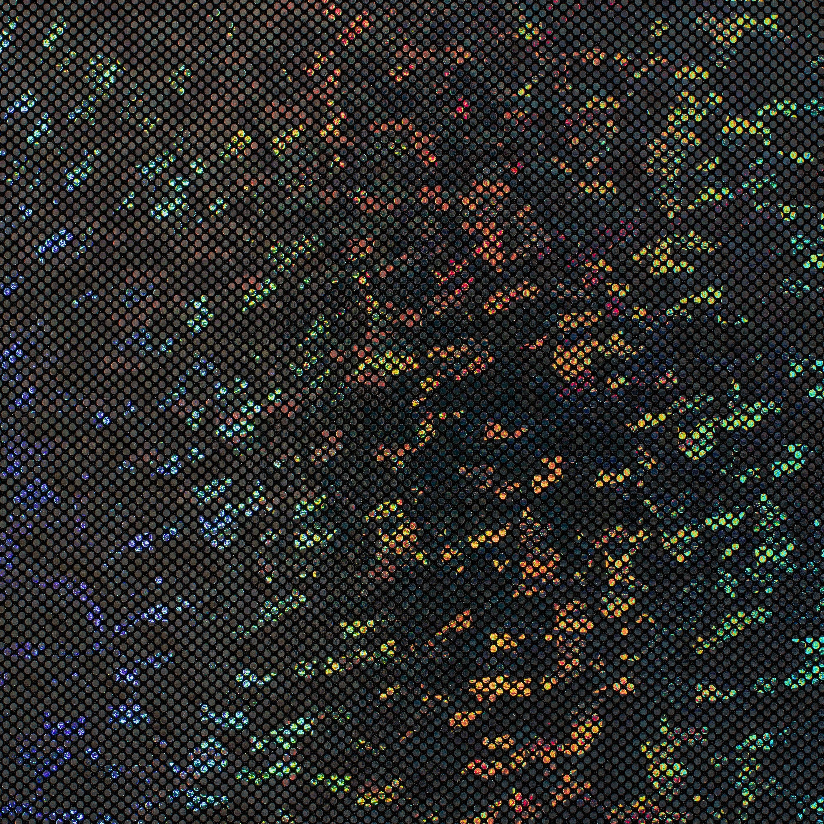 Shatter Glass Hologram  4 Way Stretch Nylon Spandex Fabric| Spandex Palace