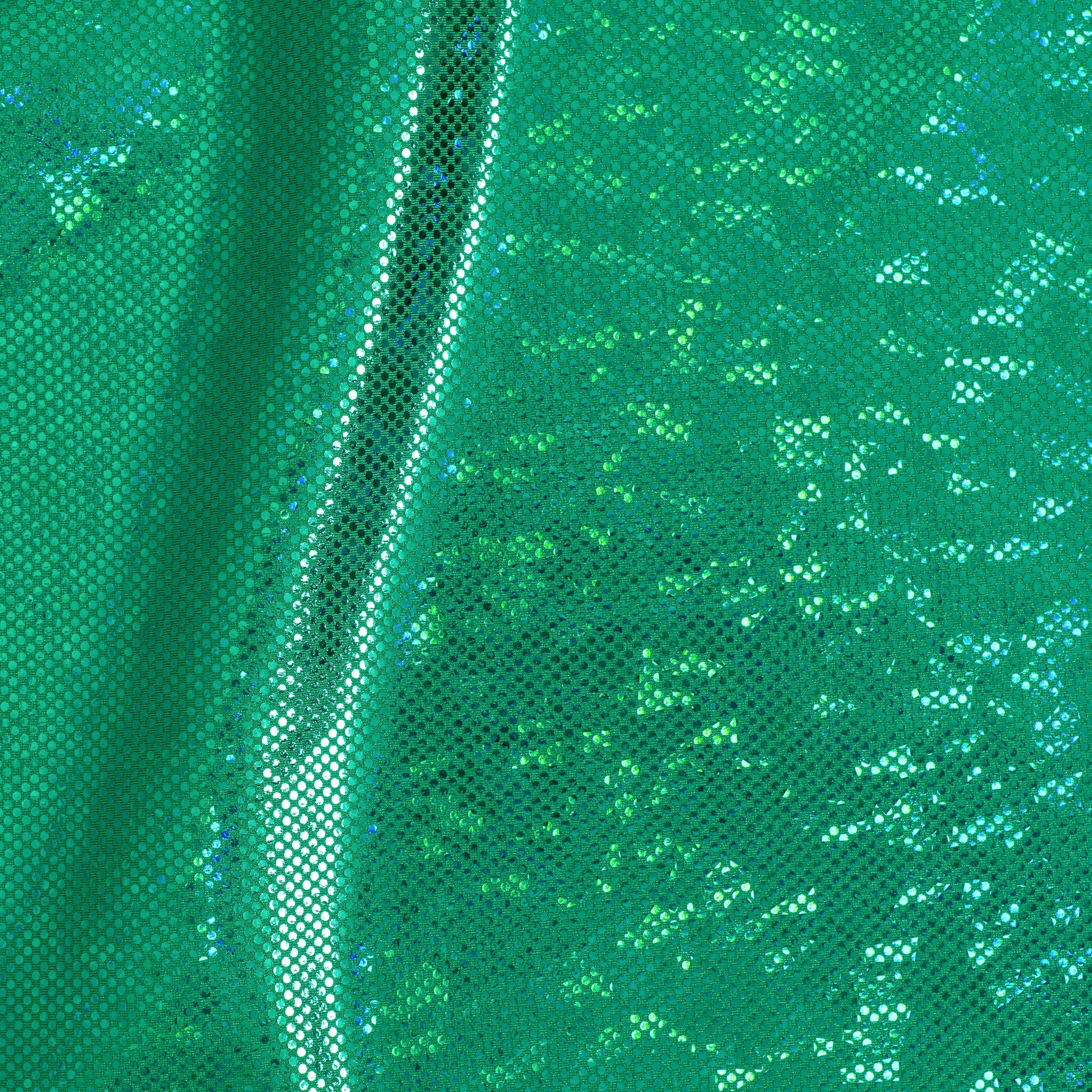 Shatter Glass Hologram  4 Way Stretch Nylon Spandex Fabric| Spandex Palace