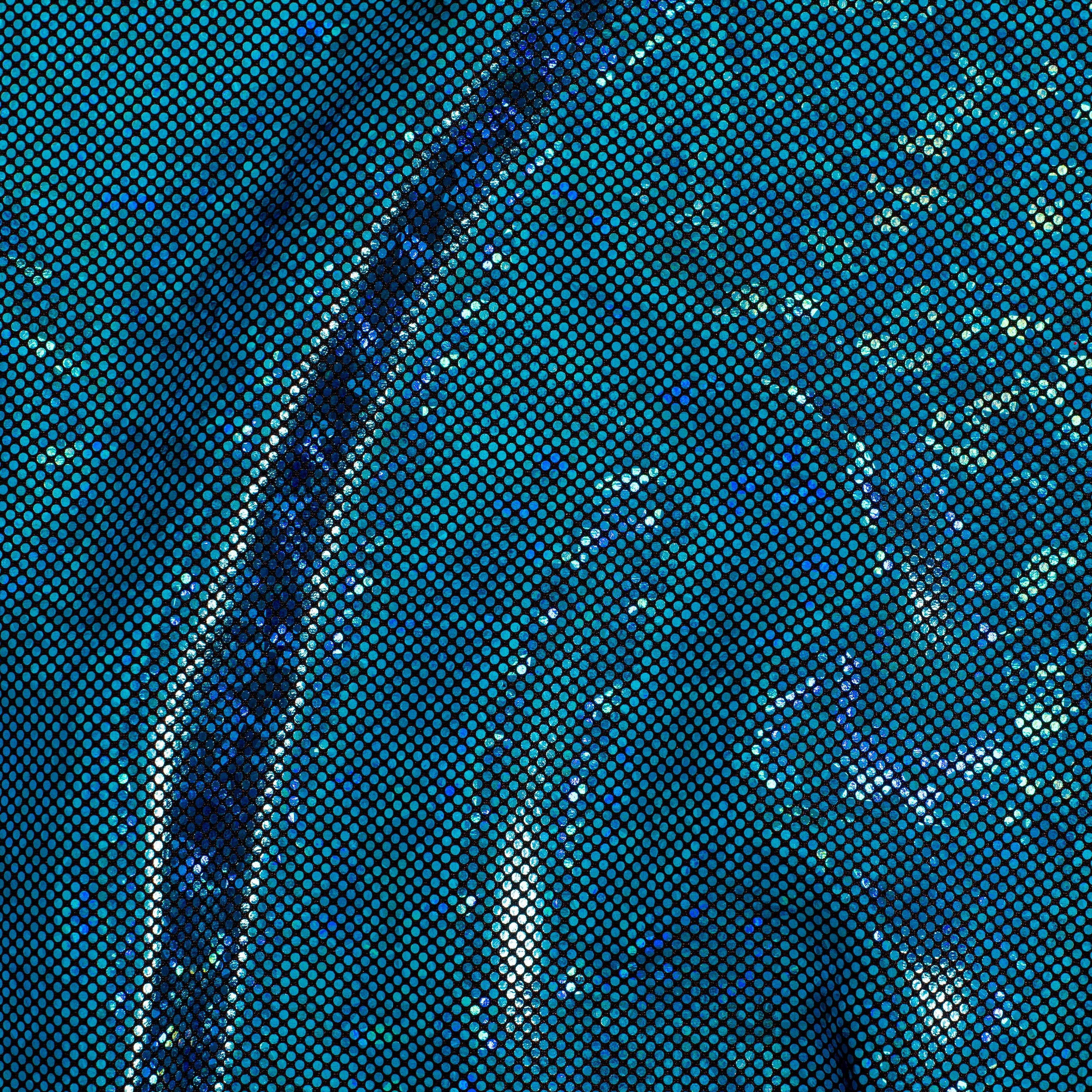 Shatter Glass Hologram  4 Way Stretch Nylon Spandex Fabric| Spandex Palace