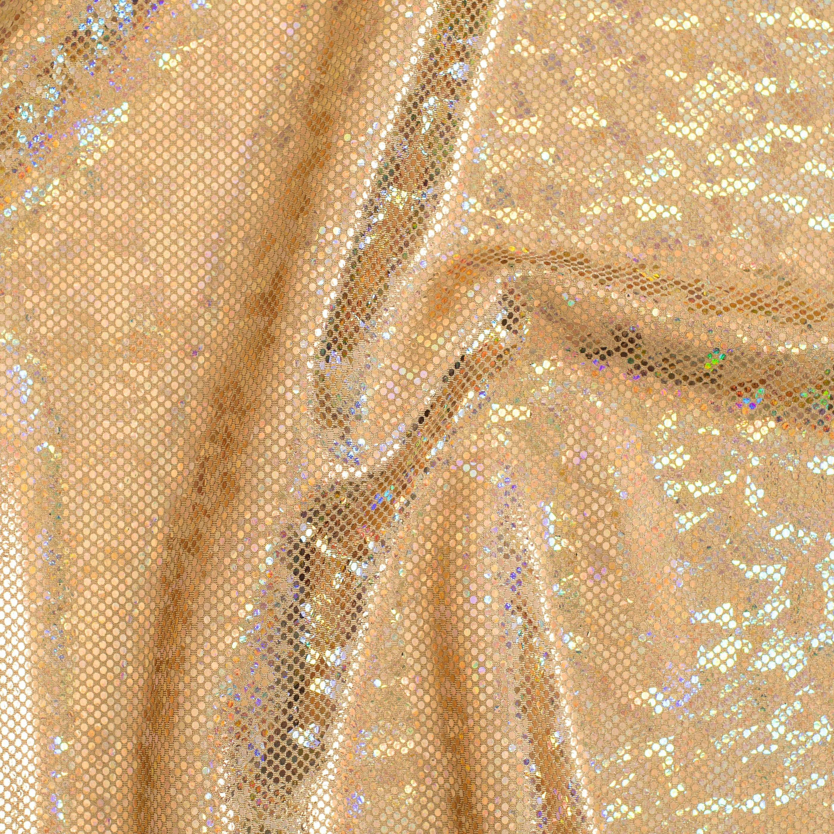 Shatter Glass Hologram  4 Way Stretch Nylon Spandex Fabric| Spandex Palace