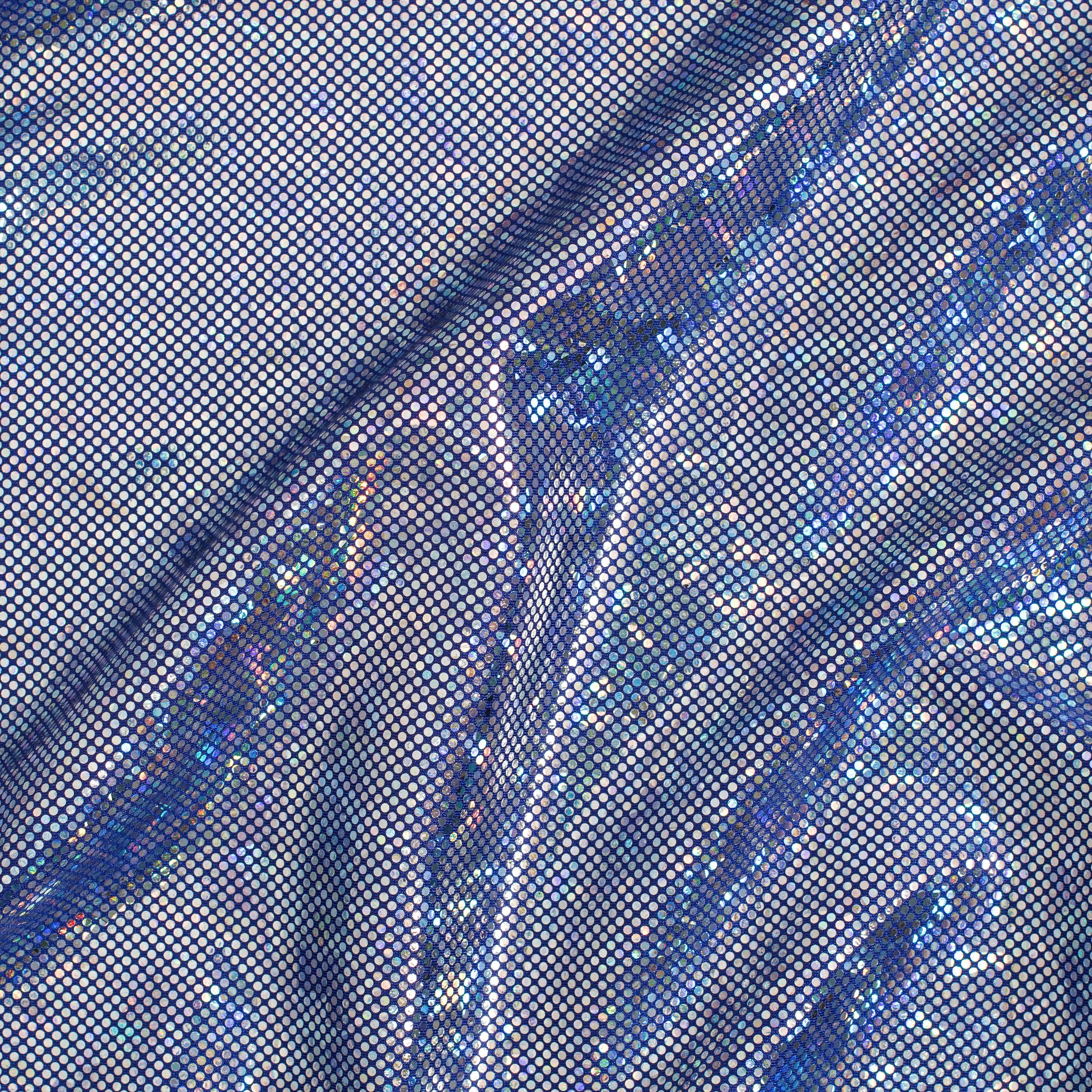 Shatter Glass Hologram  4 Way Stretch Nylon Spandex Fabric| Spandex Palace