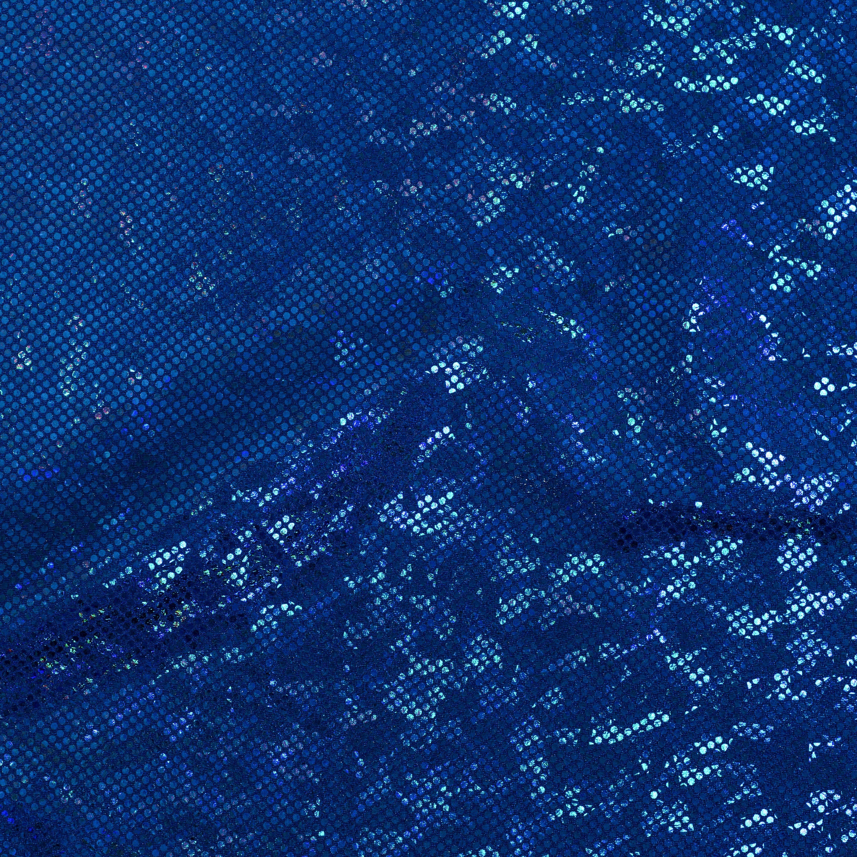 Shatter Glass Hologram  4 Way Stretch Nylon Spandex Fabric| Spandex Palace