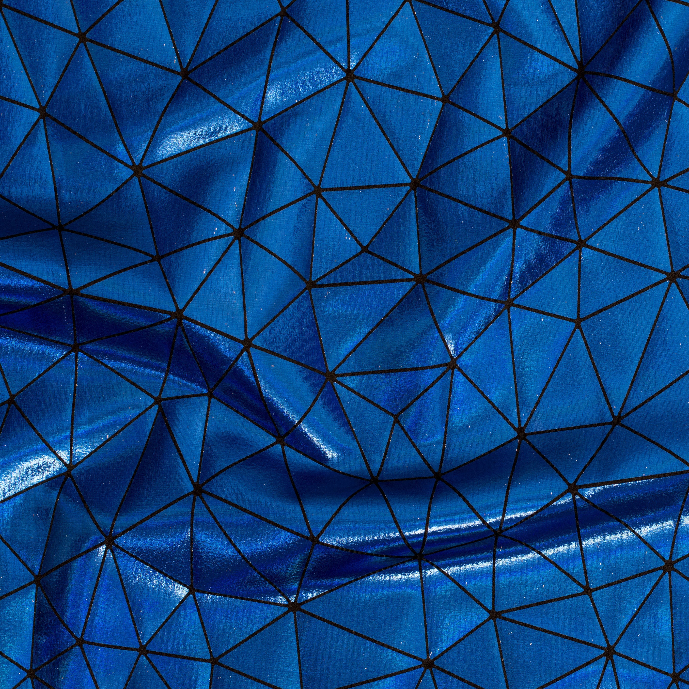 Bohemian Laser Hologram Nylon Spandex Fabric | Spandex palace