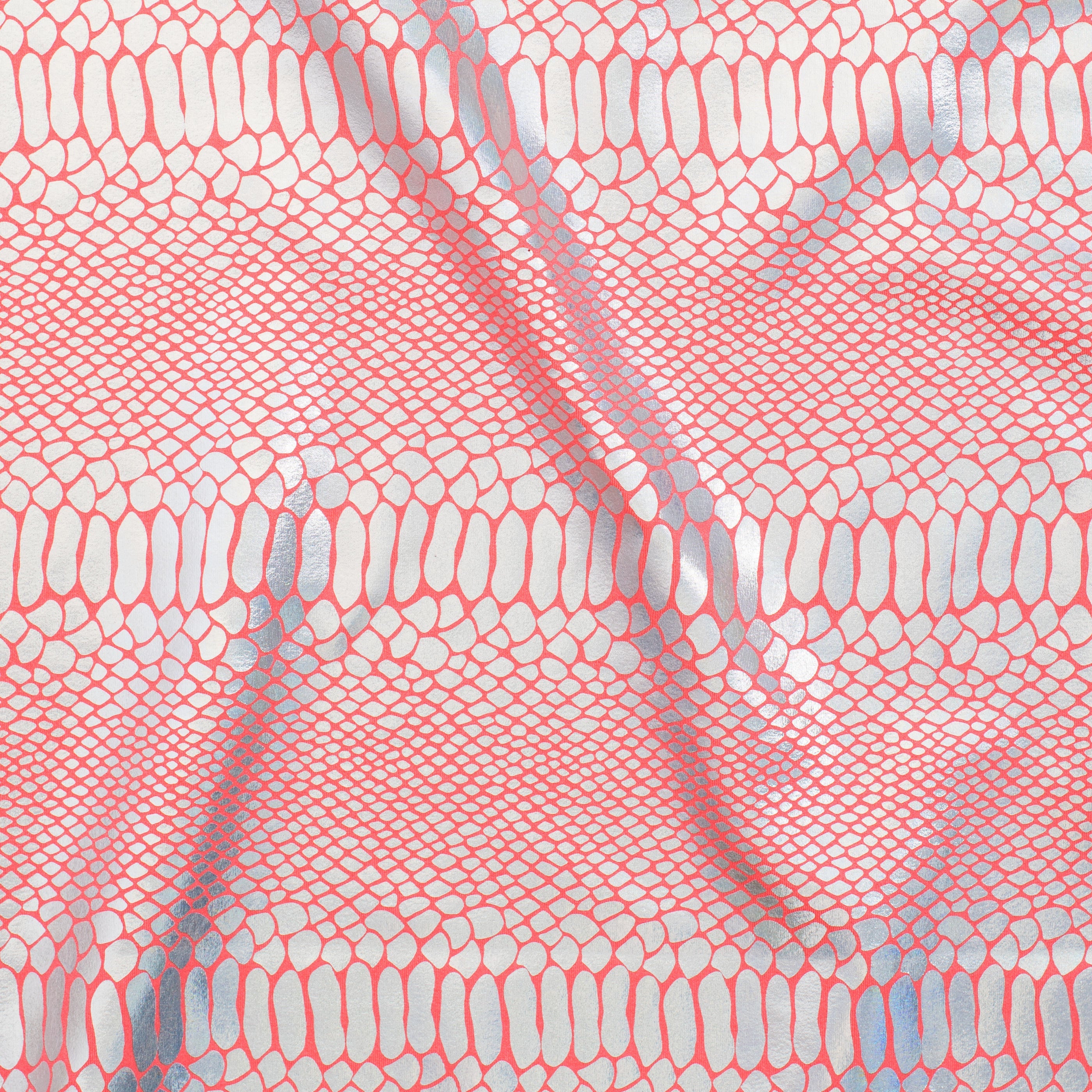 Fever Snake Foil Stretch Nylon Spandex Fabric | Spandex Palace