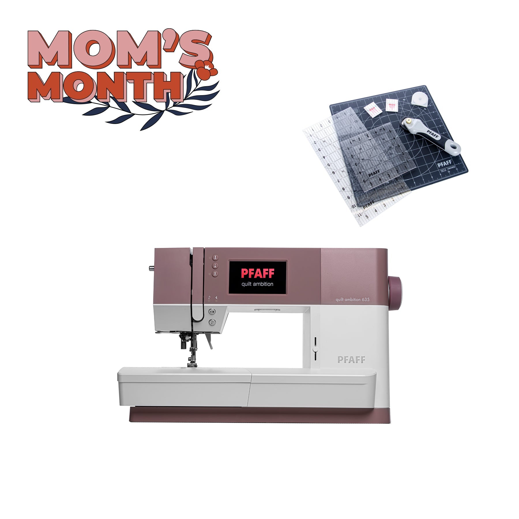 PFAFF® quilt ambition™ 635 Sewing Machine - Fashion Fabrics LLC