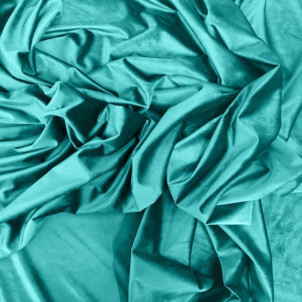Teal Green Royale Velvet Upholstery Velvet Home Decor Fabric
