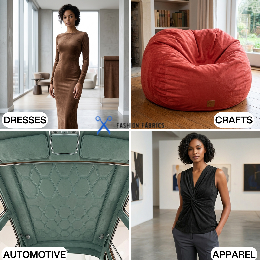 Stretch Micro Suede Knit Fabric - Fashion Fabrics LLC