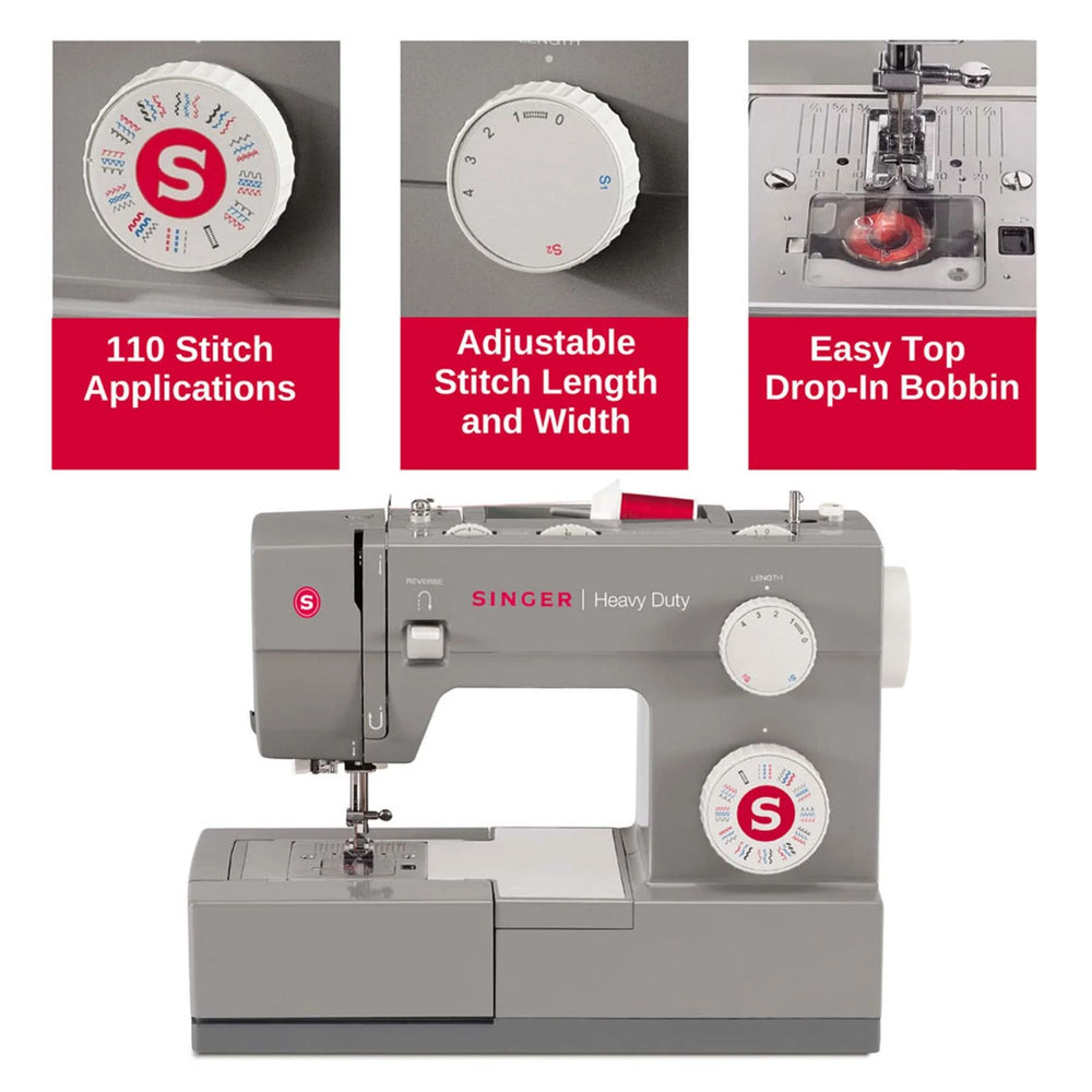 SINGER® Heavy Duty 4432 Sewing Machine - Fashion Fabrics LLC