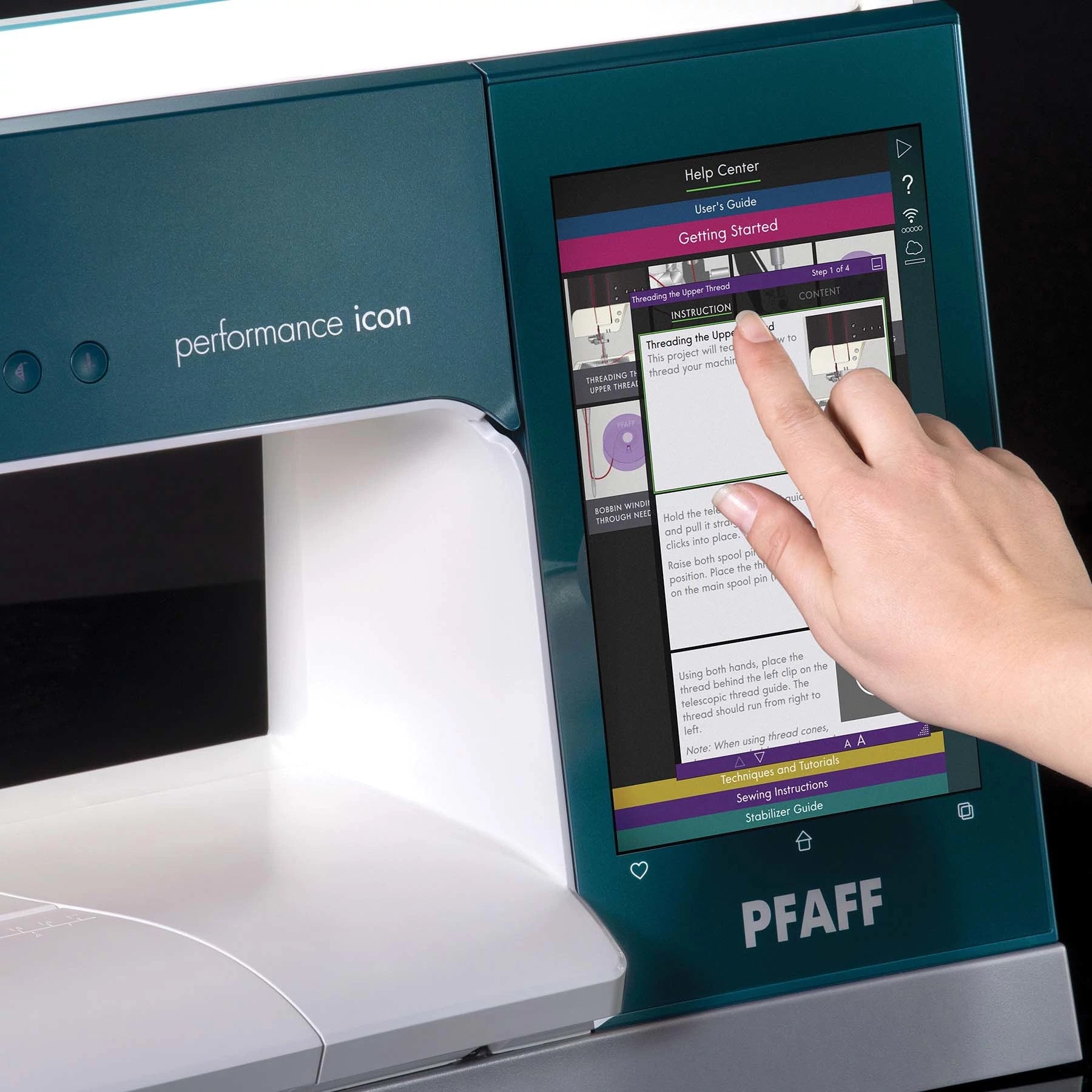 PFAFF® performance icon™ Sewing Machine - Fashion Fabrics LLC