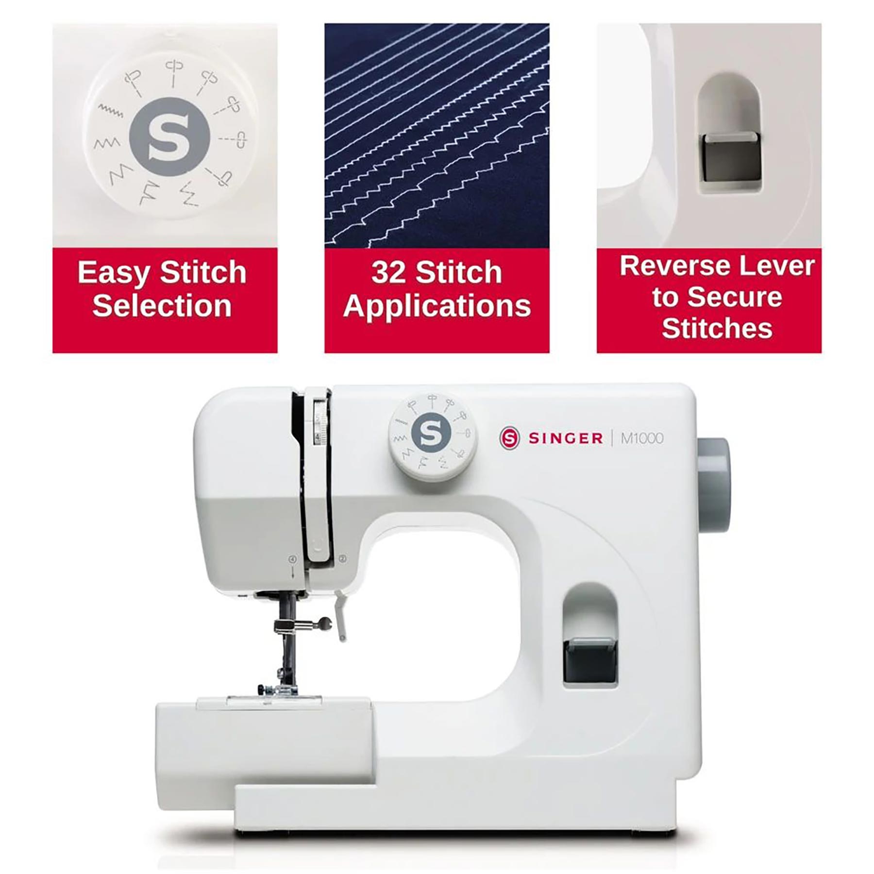 SINGER® M1000 Mending Machine - Fashion Fabrics LLC