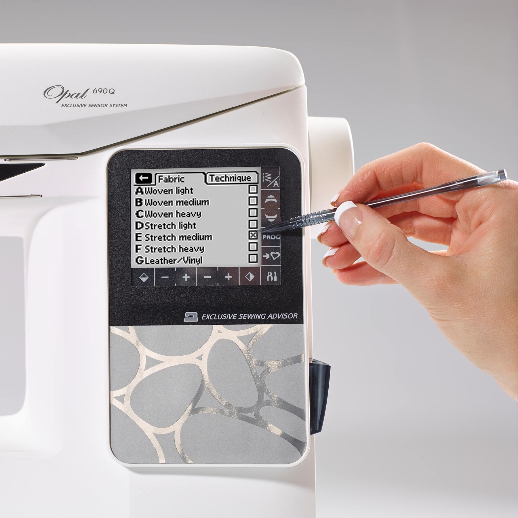 HUSQVARNA® VIKING® OPAL™ 690Q Sewing Machine - Fashion Fabrics LLC