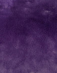 Tissu fausse fourrure à poils courts en peluche douce et lapin violet aubergine