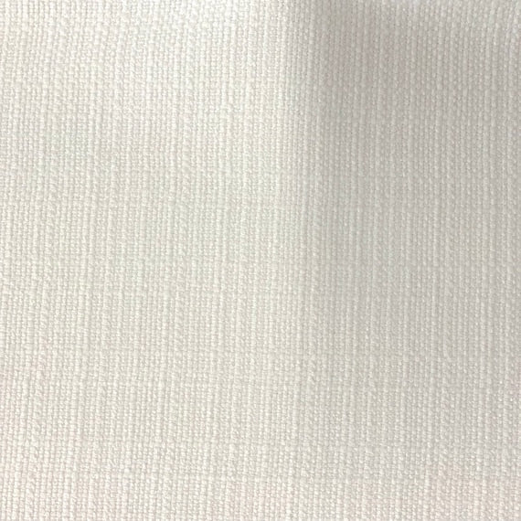 White Breda Linen Upholstery Drapery Fabric