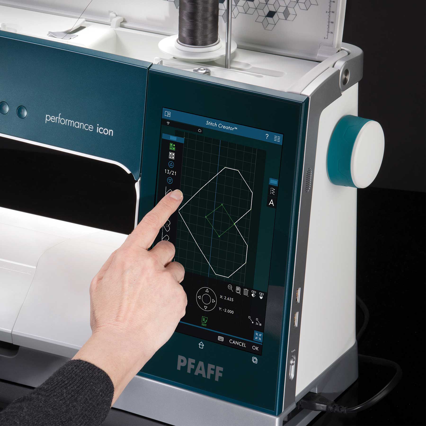 PFAFF® performance icon™ Sewing Machine - Fashion Fabrics LLC