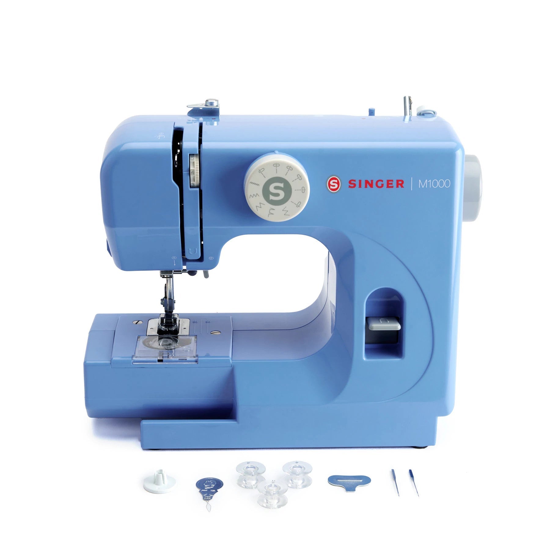 SINGER® M1000 Blue Mending Machine - Fashion Fabrics LLC