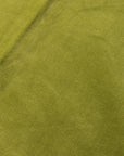 Tissu de draperie d'ameublement en velours de coton terne vert olive