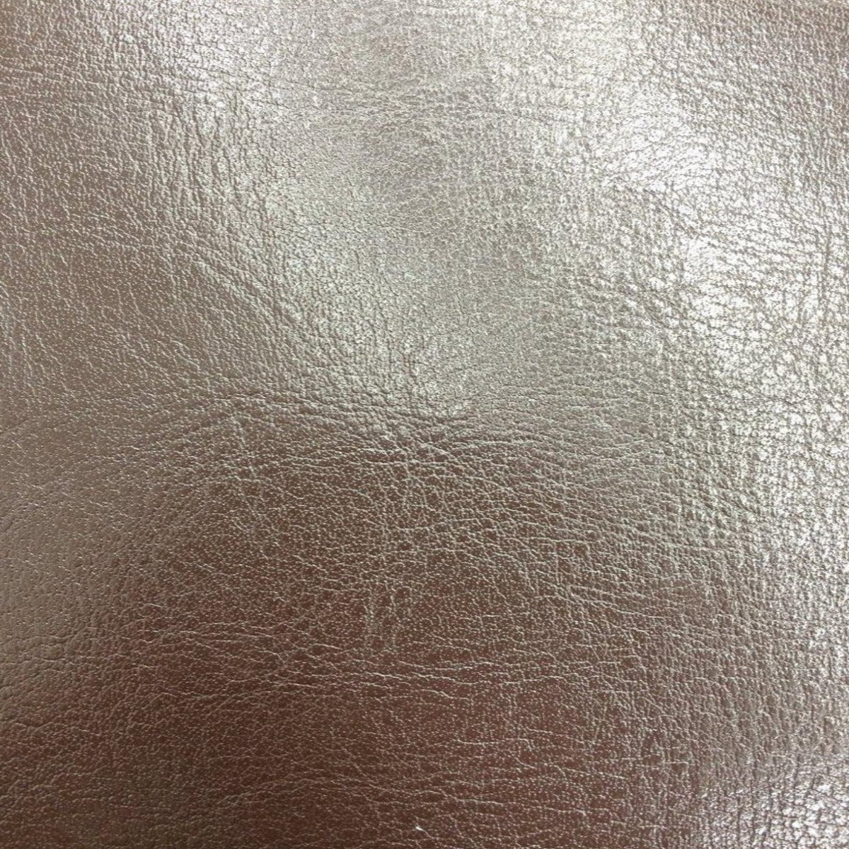 Brown Amarillo Grain Shiny PVC Leather Vinyl Fabric - Fashion Fabrics Los Angeles 