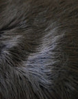 Black Shaggy Long Pile Faux Fur Fabric (4") - Fashion Fabrics LLC