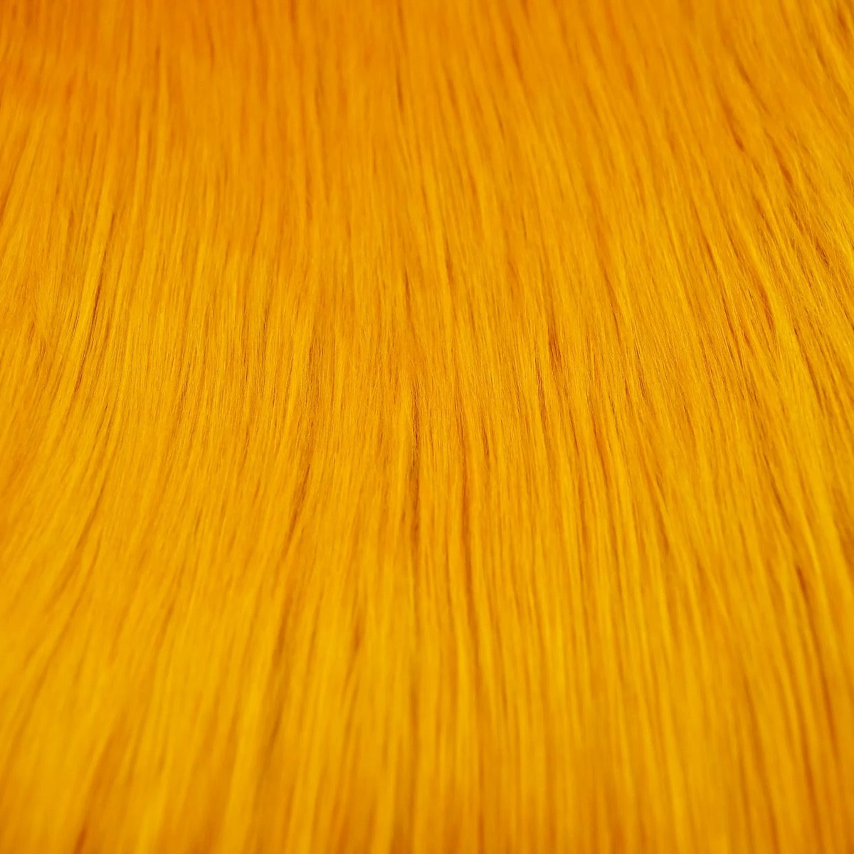 Canary Yellow Shaggy Long Pile Faux Fur Fabric (4") - Fashion Fabrics LLC