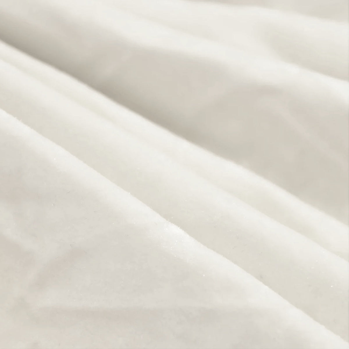 White Crushed Velvet Flocking Fabric - Fashion Fabrics LLC