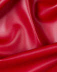 Red Soft Skin Vinyl Fabric - Fashion Fabrics Los Angeles 
