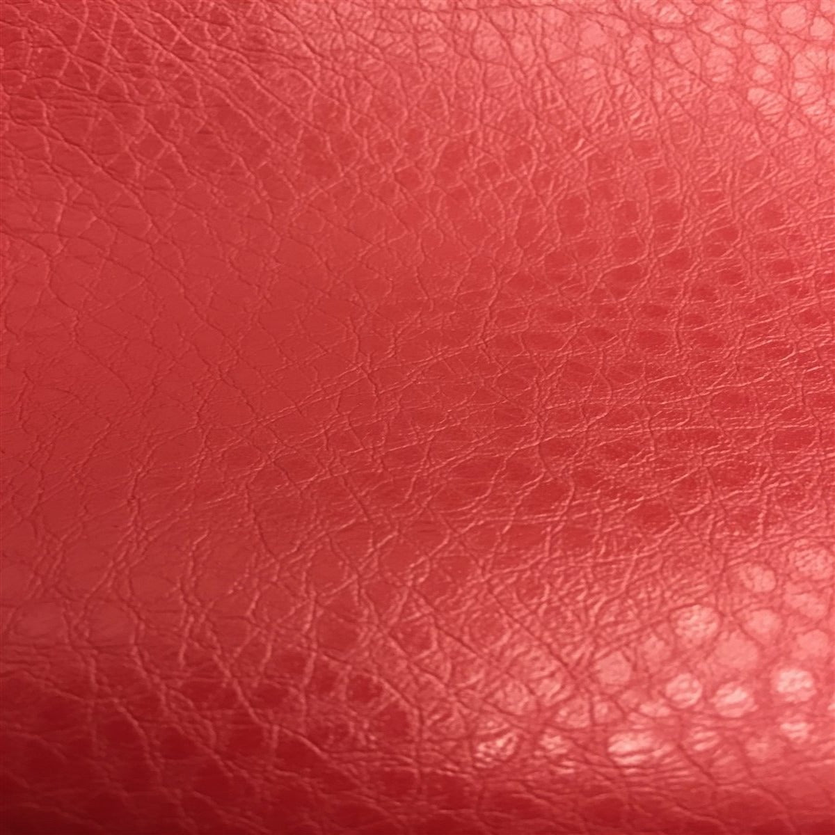 Red Henry Semi Glossy PU Leather Vinyl Fabric - Fashion Fabrics Los Angeles 