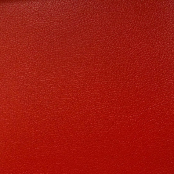 Vinyl Faux Leather Pigskin Red - Fashion Fabrics Los Angeles 