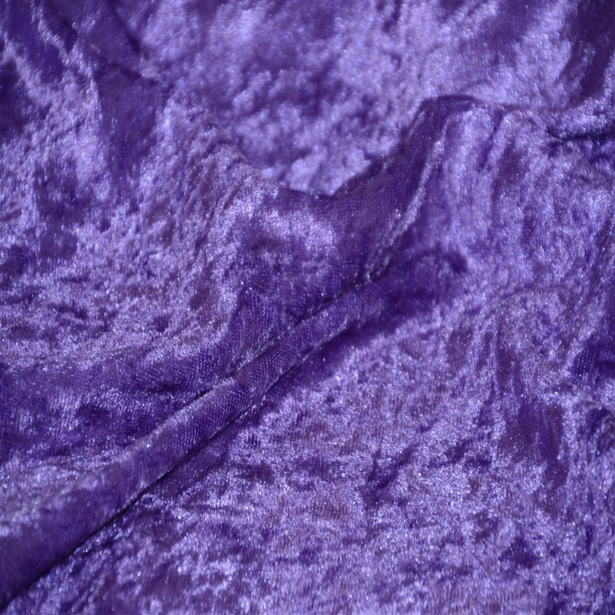 Purple Panne Crush Stretch Velvet Fabric - Fashion Fabrics Los Angeles 