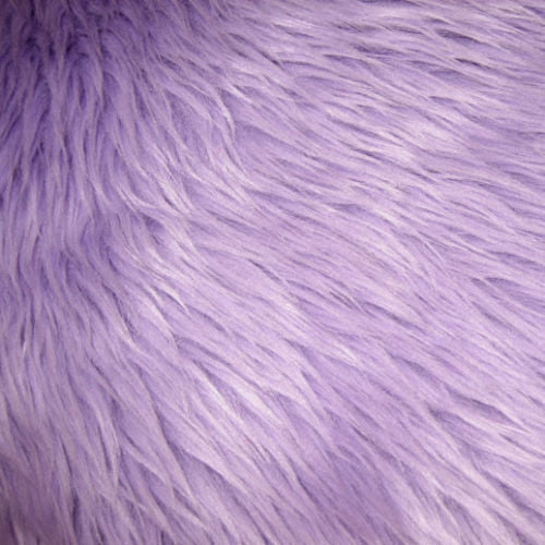 Lavender Luxury Long Pile Shaggy Faux Fur Fabric - Fashion Fabrics Los Angeles 