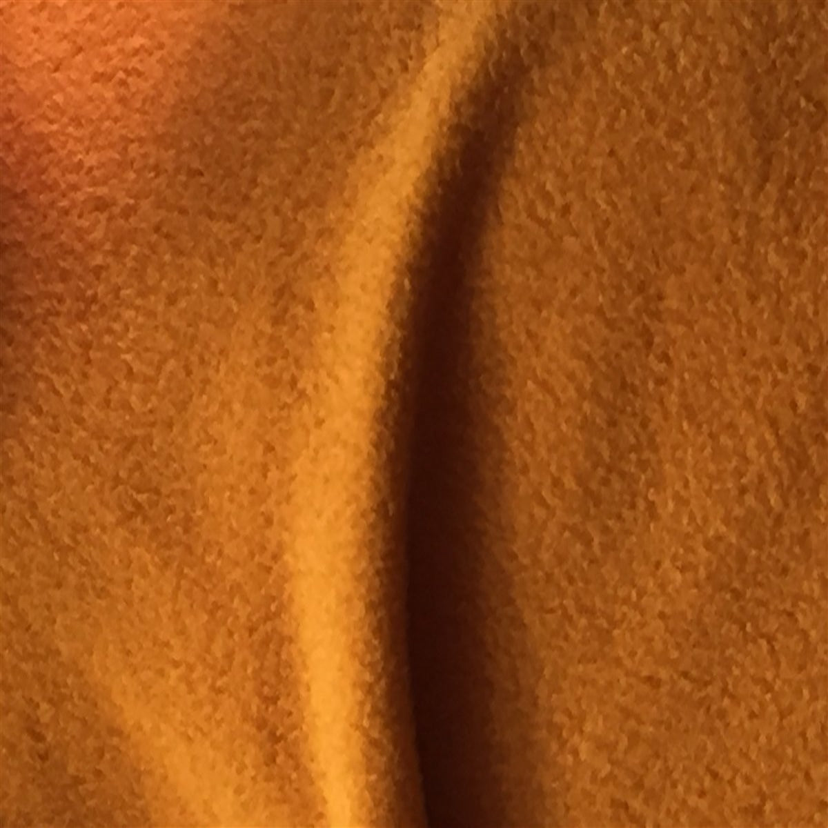 Copper Solid Anti Pill Polar Fleece Fabric - Fashion Fabrics Los Angeles 
