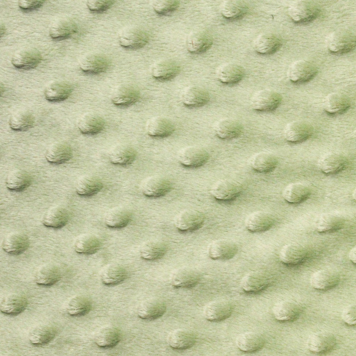 Asparagus Green Minky Dimple Dot Fabric - Fashion Fabrics Los Angeles 