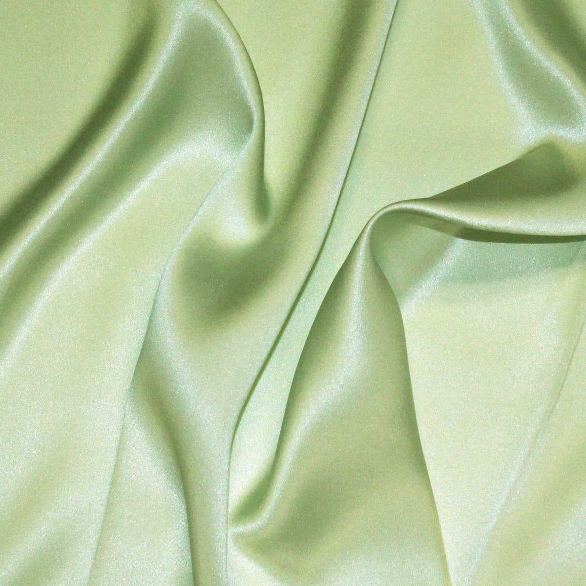 Celery Green Silk Charmeuse Fabric - Fashion Fabrics Los Angeles 