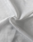 Tela de arpillera sintética de lino vintage blanca 