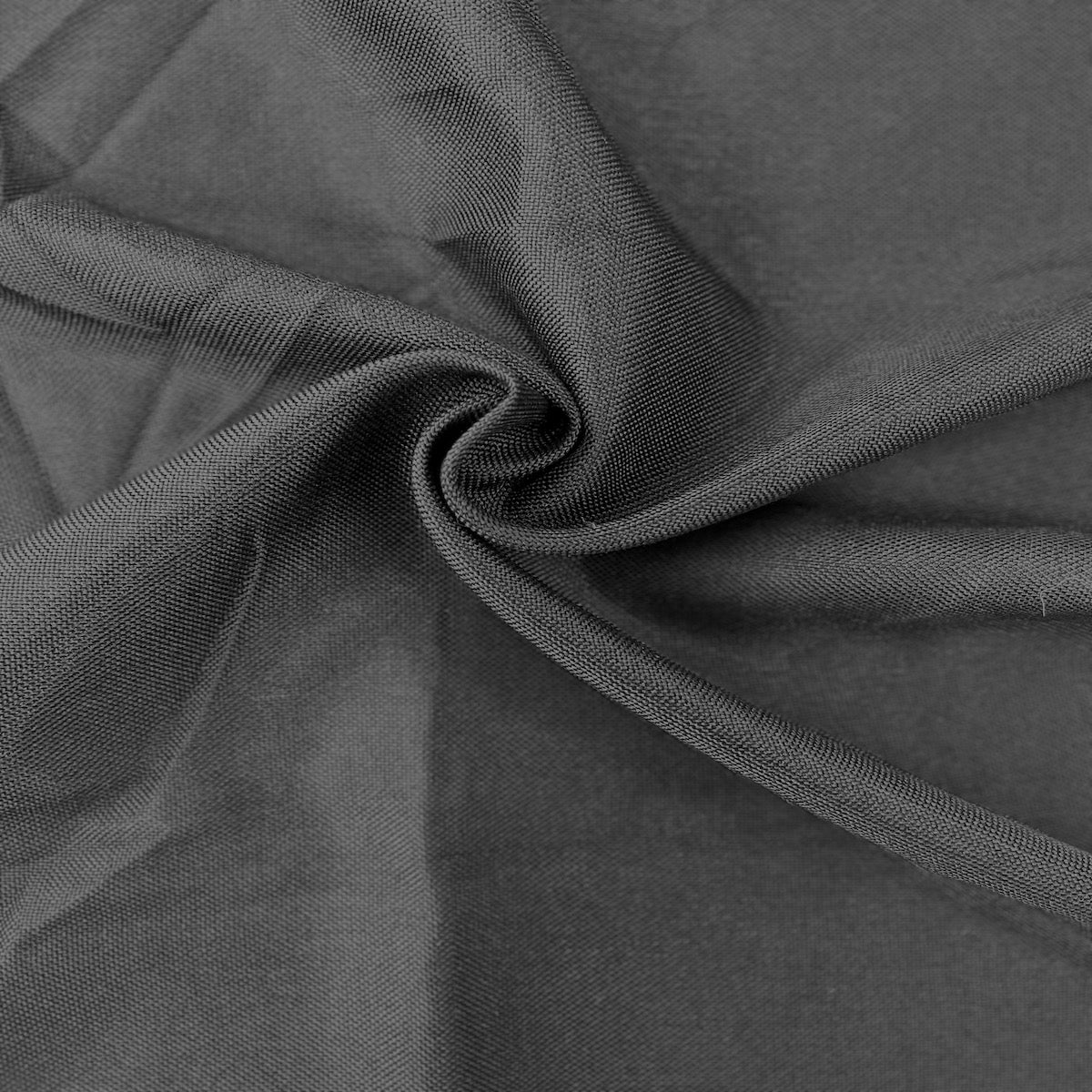 Black Vintage Linen Faux Burlap Fabric