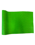 Tissu vinyle en simili cuir d'autruche Saratoga vert fluo 