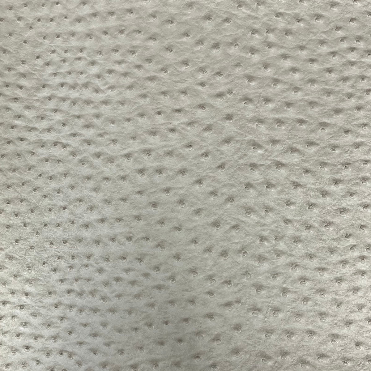 Tela de vinilo de cuero sintético de avestruz Saratoga beige perla 