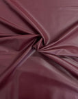Burgundy Two Way Stretch Faux Leather Vinyl Fabric