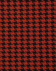Red Black Acrylic Houndstooth Fabric - Fashion Fabrics Los Angeles 