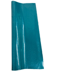 Tissu vinyle bleu turquoise foncé à paillettes scintillantes