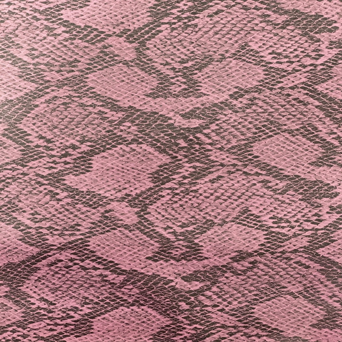 Pink Piuma Snakeskin Vinyl Fabric - Fashion Fabrics Los Angeles 