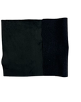 Tissu en faux suède noir Performance