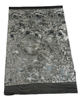 Silver | Black Giselle Multicolor Floral Sequins Fabric