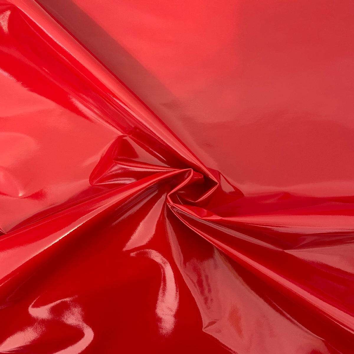 Red Faux Patent Leather Apparel Vinyl Fabric - Fashion Fabrics LLC