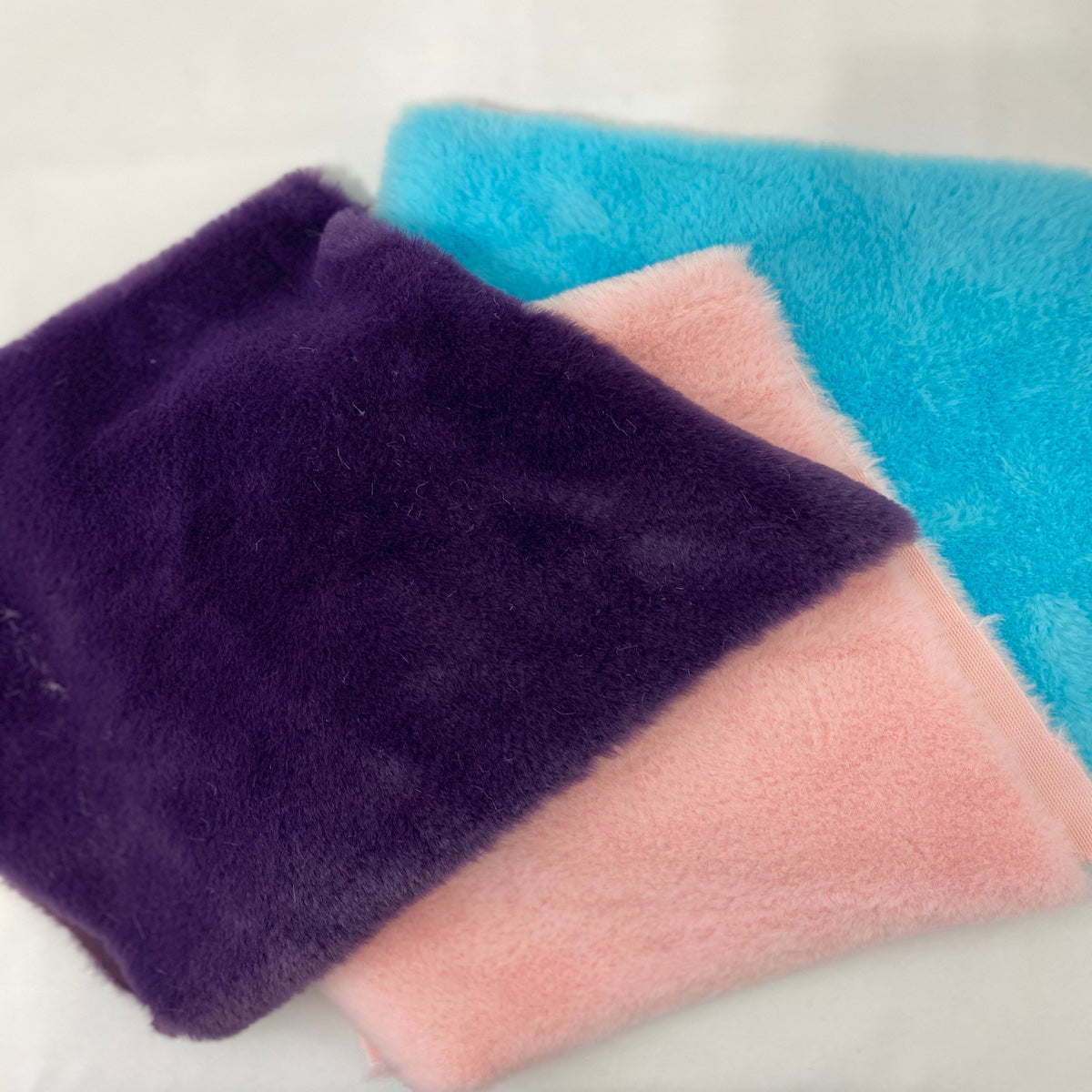 Bubblegum Pink Rabbit Soft Cuddle Faux Fur Fabric - Fashion Fabrics LLC