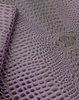 Purple Aussie 3D Embossed Gator Vinyl Fabric - Fashion Fabrics LLC